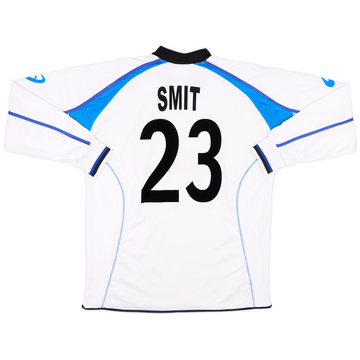2003-04 Atalanta Match Issue Away L/S Shirt Smit #23