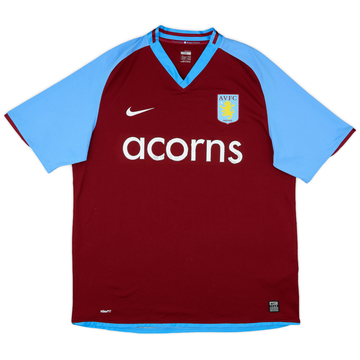 2008-09 Aston Villa Home Shirt - 5/10 - (XL)