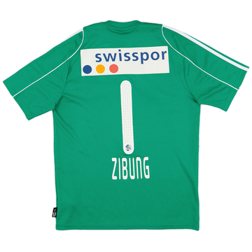2009-11 FC Luzern GK S/S Shirt Zibung #1 - 6/10 - (S)