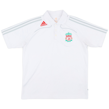 2008-09 Liverpool adidas Polo Shirt - 6/10 - (L)