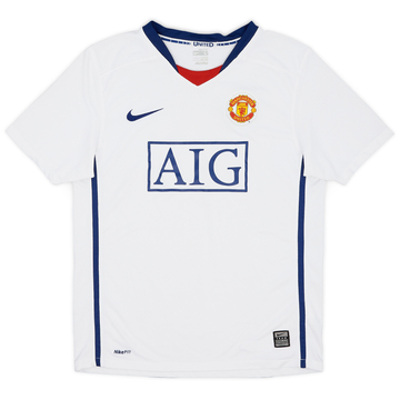 2008-10 Manchester United Away Shirt - 8/10 - (L.Boys)