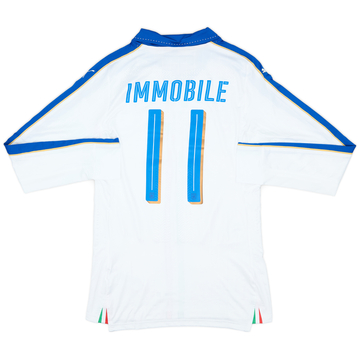 2016-17 Italy Player Issue (ACTV Fit) Away L/S Shirt Immobile #11 (L)