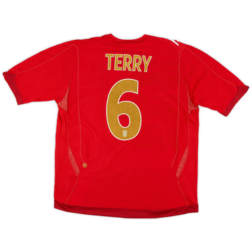 2006-08 England Away Shirt Terry #6 - 7/10 - (XL)