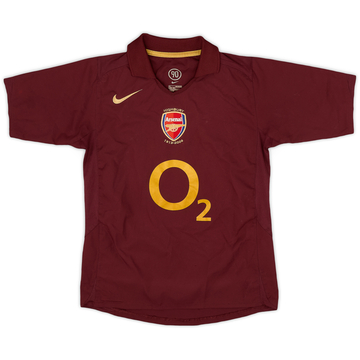 2005-06 Arsenal Home Shirt - 8/10 - (M.Boys)
