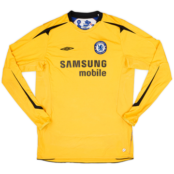 2005-06 Chelsea GK Shirt - 8/10 - (XL.Boys)