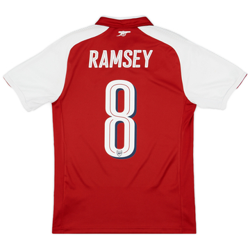 2017-18 Arsenal Home Shirt Ramsey #8 - 7/10 - (S)