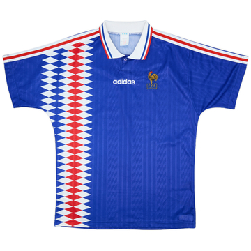 1994-96 France Home Shirt - 9/10 - (L)