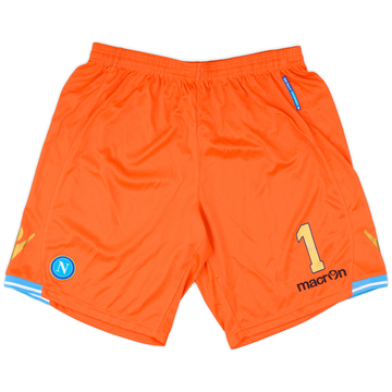 2011-12 Napoli Player Issue GK Shirt #1 - 9/10 - (XXL)