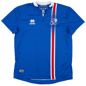 2016-18 Iceland Home Shirt - 9/10 - (S)