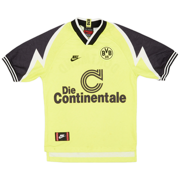 1995-96 Borussia Dortmund Home Shirt - 7/10 - (XS)