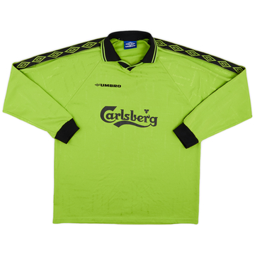 1990s Umbro Template L/S Shirt #8 - 7/10 - (XL)