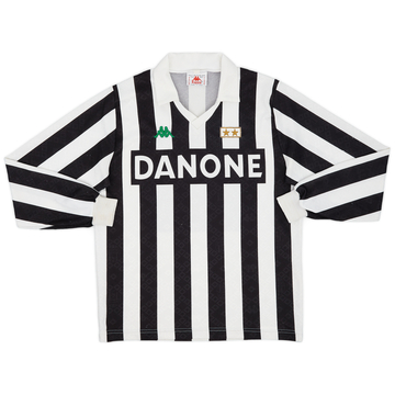 1992-94 Juventus Home L/S Shirt - 8/10 - (M)