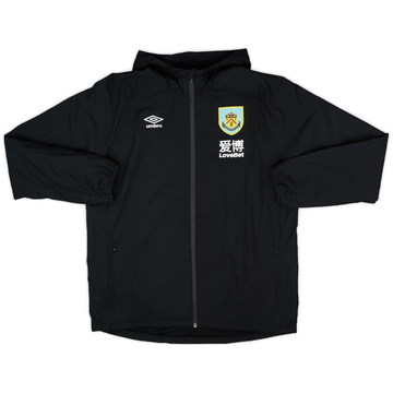 2019-20 Burnley Umbro Hooded Rain Jacket - 9/10 - (L)