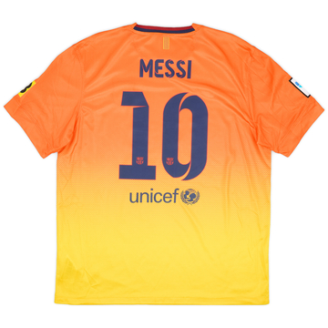2012-13 Barcelona Away Shirt Messi #10 (XL)