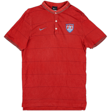 2014-15 USA Nike Polo Shirt - 6/10 - (M)