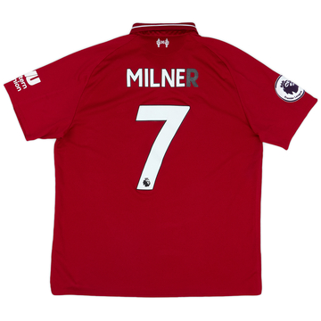 2018-19 Liverpool Home Shirt Mane #10 - 6/10 - (L)