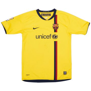 2008-10 Barcelona Away Shirt - 7/10 - (XL.Boys)