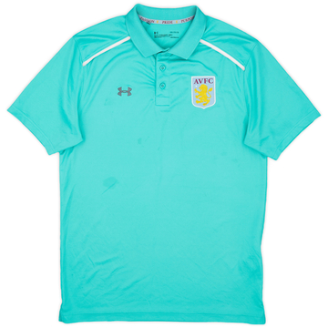 2017-18 Aston Villa Under Armour Polo Shirt - 6/10 - (L)