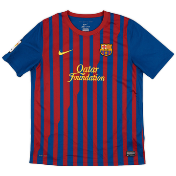 2011-12 Barcelona Home Shirt - 9/10 - (XL.Boys)