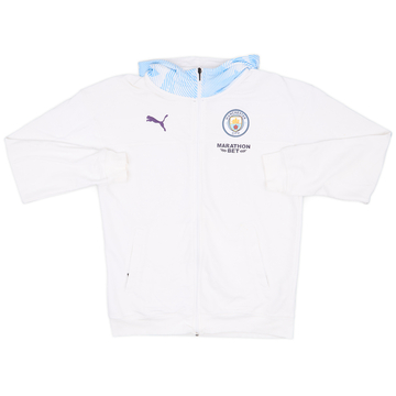 2019-20 Manchester City Puma Hooded Track Jacket - 6/10 - (M)