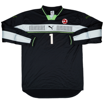 1998-00 Switzerland Match Issue GK Shirt #1