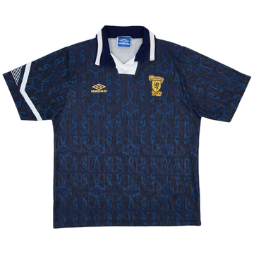 1991-94 Scotland Home Shirt - 8/10 - (L)