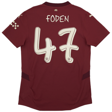 2024-25 Manchester City Authentic Third Shirt Foden #47