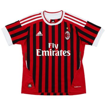 2011-12 AC Milan Home Shirt - 7/10 - (S.Boys)