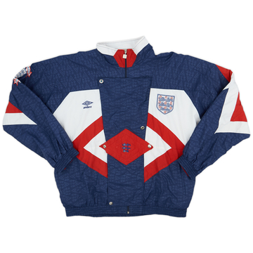 1990-92 England Umbro Track Jacket - 8/10 - (XXL)