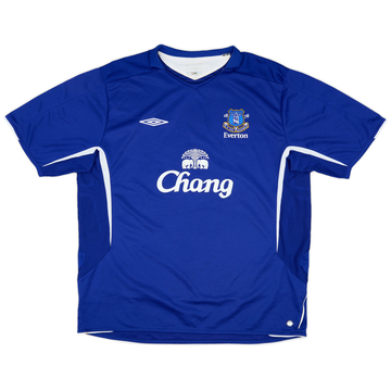2005-06 Everton Home Shirt - 9/10 - (XXL)