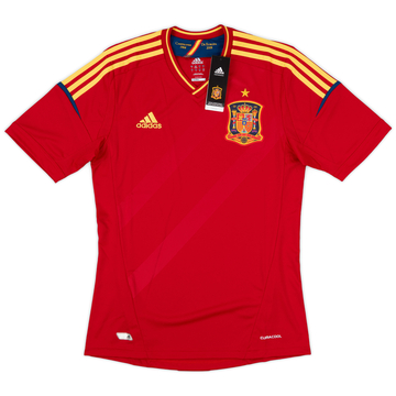 2011-12 Spain Home Shirt (S)