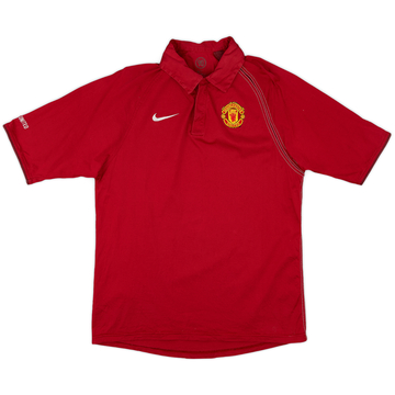 2004-05 Manchester United Nike Polo Shirt - 8/10 - (M)
