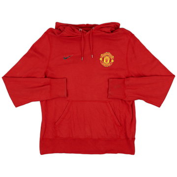 2012-13 Manchester United Nike Hooded Sweat Top - 7/10 - (L)