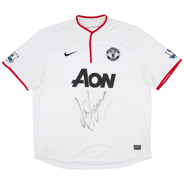 2012-14 Manchester United Signed Away Shirt - 7/10 - (XXL)