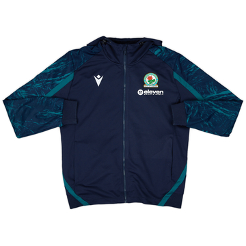 2022-23 Blackburn Macron Hooded Track Jacket - 9/10 - (L)
