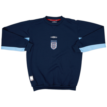 2001-02 England Umbro Sweat Top - 7/10 - (S)
