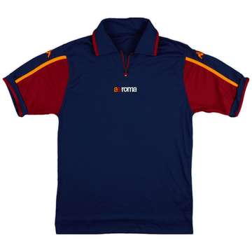 2002-03 Roma Kappa 1/4 Zip Training Shirt - 8/10 - (S)