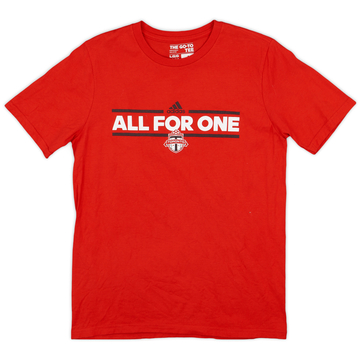 2020 Toronto FC adidas Cotton Tee - 8/10 - (L.Boys)