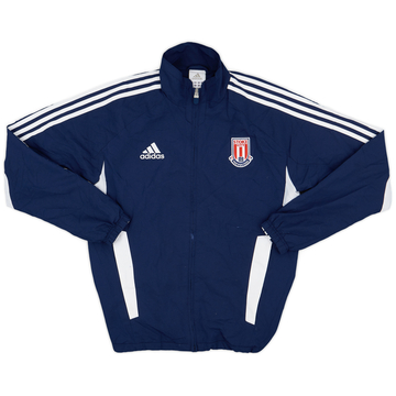 2011-12 Stoke City adidas Track Jacket - 7/10 - (S)