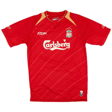 2005-06 Liverpool CL Home Shirt - 6/10 - (S)