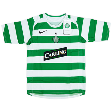 2005-07 Celtic Home Shirt (L.Boys)