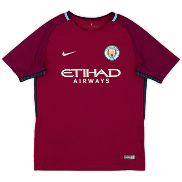 2017-18 Manchester City Away Shirt - 8/10 - (L.Boys)