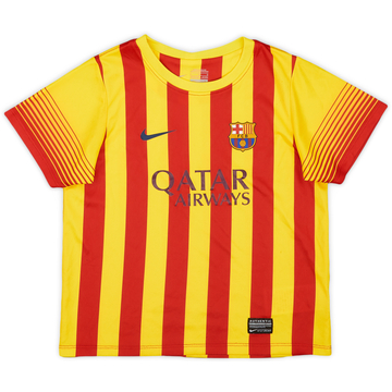 2013-15 Barcelona Away Shirt - 8/10 - (6-7 Years)