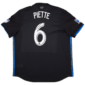 2019-20 Montreal Impact Authentic Home Shirt Piette #6 (XXL)