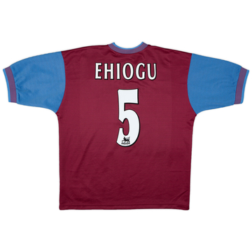 1997-98 Aston Villa Home Shirt Ehiogu #5 - 9/10 - (L)