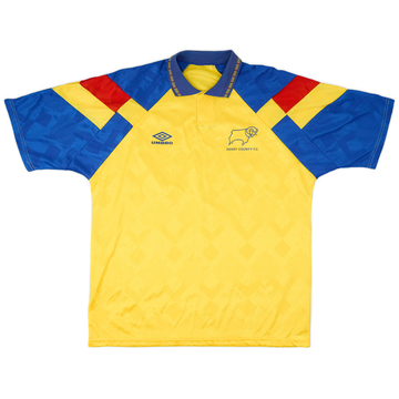 1991-92 Derby County Third Shirt - 8/10 - (XXL)