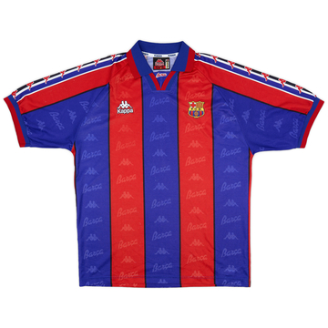 1995-97 Barcelona Home Shirt - 8/10 - (XL)
