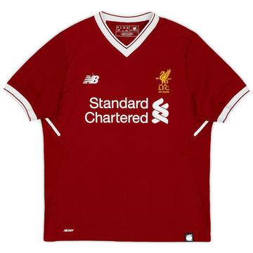 2017-18 Liverpool 125 Years Home Shirt - 8/10 - (L.Boys)