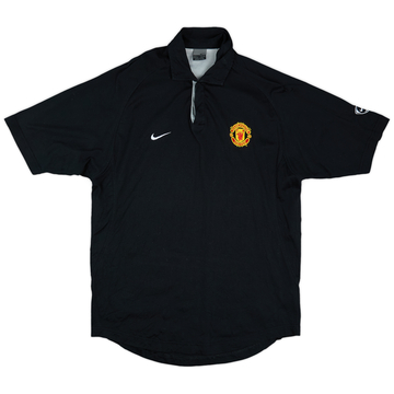2003-04 Manchester United Nike Polo Shirt - 8/10 - (L)