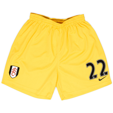 2008-09 Fulham Match Issue Third Shorts #22 (Stoor)